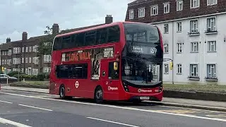 Full Route Visual | Stagecoach Route 169: Clayhall to Barking, Abbey Green | 10350 (YX66WCR)