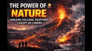 The Power of Nature: Amazing Volcanic Eruptions Caught on Camera 🌋🔥