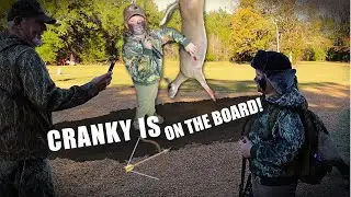 CUZ 411 - CRANKY IS ON THE BOARD ! Mississippi Bow Hunt