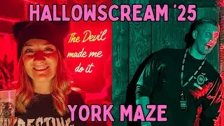 Hallowscream 2025 | York Maze | Horror Houses, Rides, Food & Drink | October 2025