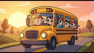 Alhamdulillah | Wheel on the bus | Nursery Rhymes & Kids songs #nurseryrhymes #kids #one #bus #sky