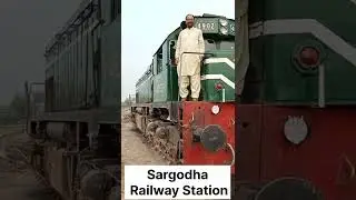 Ready To Drive 135 Up Dhamaka Express - Sargodha Junction - Bullet Train Speed - Pak Railway Station