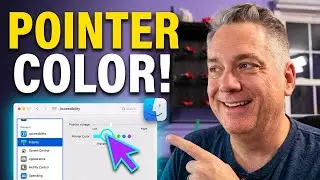 Quick Tip - Change Mouse Pointer Color (MacOS Monterey)
