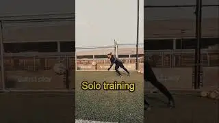 Goalkeeper Solo Training Session  No Partner #GoalkeeperTraining #SoloGoalkeeperTraining #GKTraining
