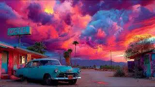 Hypnotic Desert Rock Sessions | Mesmerizing Trip-Hop Downtempo Under A Crimson Sky