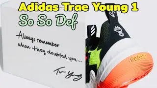 Adidas Trae Young 1 So So Def DETAILED LOOK and Release Update