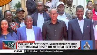 Intern nurses dispute recall as Duale insists graduation is key for posting
