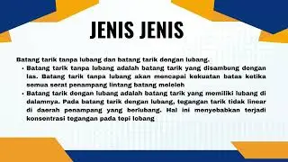 Tugas Ulangan Tengah semester tentang BATANG TARIK KONSTRUKSI BAJA