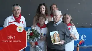 Fiestas de Cascante Día 1 Comida en el Frontón Municipal