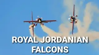 ROYAL JORDANIAN FALCONS - BEST PROPELLER PLANES EVER!!!!!! - AL AIN AIRSHOW