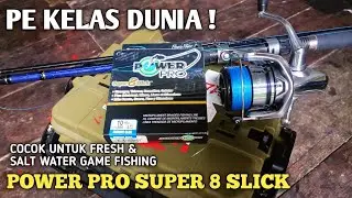 🔴 WULED !! Tali PE terbaik buat Professional Angler #PEbraid #Senarpancing #PEshimano