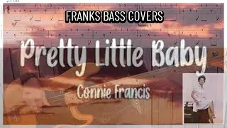 'PRETTY LITTLE BABY'   CONNIE FRANCIS   FRANKS BASS COVERS & TAB