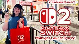 This is how I got my #NintendoSwitch2 - [Nintendo NY Midnight Release Party on June 5th, 2025]