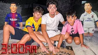 LOS MUÑECOS de MESSI Y CRISTIANO SE EMPEZARÓN a MOVER SOLOS...