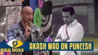 Bigg Boss 11 | Akash LASHES OUT at Puneesh | 23 Nov 2017