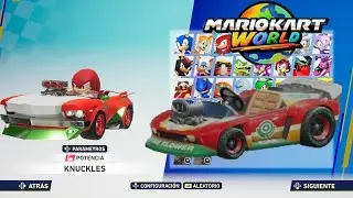 Como Crear el Hot Rod (Mario Kart World) en Sonic Racing Crossworlds (Leer Descripci&oacute;n)