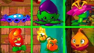 PvZ 2 Challenge: Orange vs Purple  Hot Date vs Gloom Vine vs Zombie Pirates