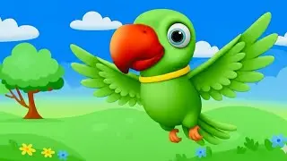 Main Tota Hare Rang Ka | Hindi Rhymes | Poem For Kids | Hindi Rhymes For Kids | Baby Songs Hindi