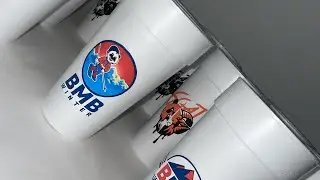 How To Make/Print Styrofoam Cups Using Sign/Decal Vinyl