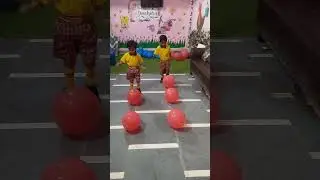 wait for winner 😃#pop the balloon🎈#funny #indoor activity#school