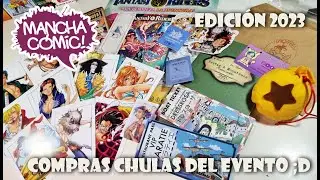 COMPRAS A ILUSTRADORAS, MANGAS Y COSAS CHULAS - MANCHACOMIC 2023 - JESUSNOID