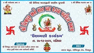Shri Vijapur ane Sat Para Kadva Patidar Samaj - Uchhamani  Program