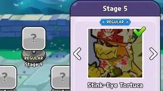 Boss rush stage 5 Stink-Eye Tortuca cookie run kingdom guide 