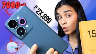 Realme 15 Pro Unboxing & First Look⚡️144Hz 7000mAh Battery, IP69, AI King!