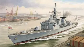 A shock to the seas! British warship HMS Somerset (F82) surfaces in Asia 🇬🇧⚓ Who dares challenge ...