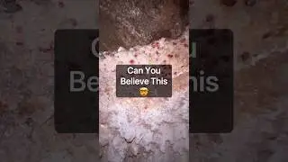 Peeling this huge Dogtooth Calcite wall down! Part 3 🔥 #crystals