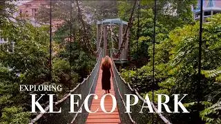 Kuala Lumpur: exploring KL eco forest park, canopy walk