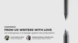 UX Monday: From UX Writers with love