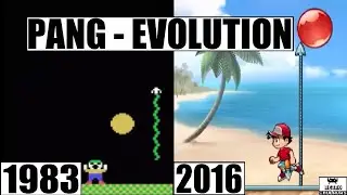 Pang 🎈 Videogame Evolution (1983 - 2016) ⏲️ Pang Evolucion del Videojuego