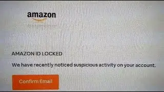 Amazon EMAIL SCAM - be careful