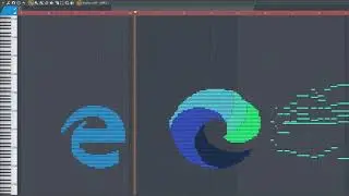 Evolution of Internet Explorer   Midi Art