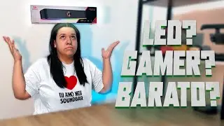 SOM POTENTE e RGB INSANO! Analisei o Soundbar Gamer Redragon GS560 (Review USB/3.5mm)