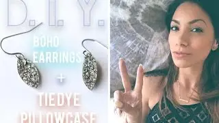 DIY BOHO JEWELRY + TIE DYE TUMBLR INSPIRED