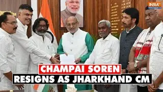 Jharkhand CM Champai Soren resigns from post, says  'We chose Hemant Soren as our leader'