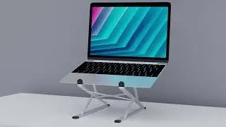 Lightweight, Portable, and Ergonomic Laptop Holder By Desire2