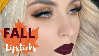 THE BEST AFFORDABLE LIPSTICKS FOR FALL! 🍂