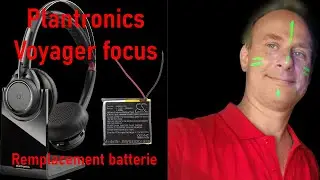 Remplacer la batterie d'un casque Plantronics Voyager Focus