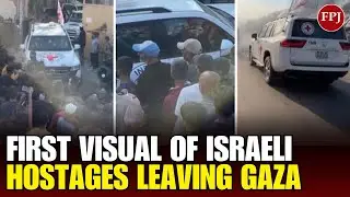 Gaza: Israeli Hostages Released by Hamas, Taken by Red Cross Under Trump&rsquo;s Deal
