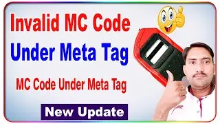 invalid mc code under meta tag morpho ||