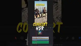 Исправление видео с iPhone в DaVinci Resolve