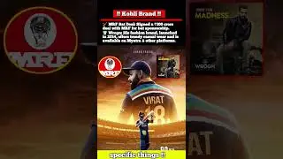 Virat Kohli have owned Brand and business net worth $1050 cr. !! #youtube_shorts #fact_shorts #virat