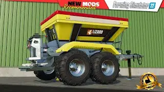 FS22 | 6 Ton Fertilizer Spreader (by 82Studio) - Farming Simulator 22 New Mods Review (2K 60Hz)