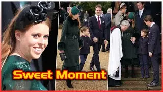 Sweet Moment Between Stepmother Princess Beatrice And Christopher Woolf At Royal Family