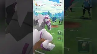 Palkia vs Mega Gyarados : This Battle is Epic! Pokemon go #shorts