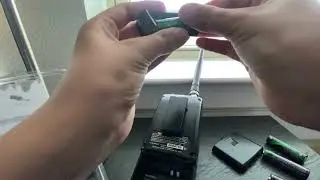 Usual battery change on my Whistler WS1010 10/11/23