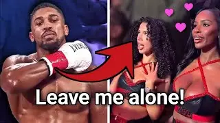 ANTHONY JOSHUA SAYS HE'S 'UNCOMFORTABLE' WITH THE ATTENTION HE GETS FROM WOMEN